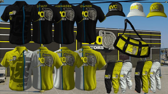 Evo Motors JDM Uniform 3