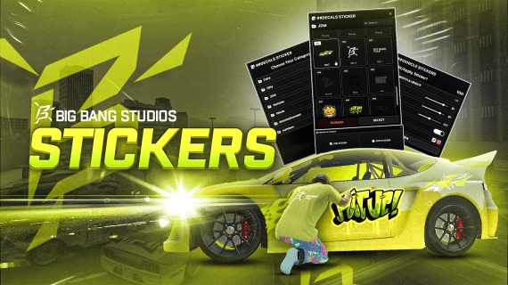 Vehicle Stickers and Decals (UI Version)