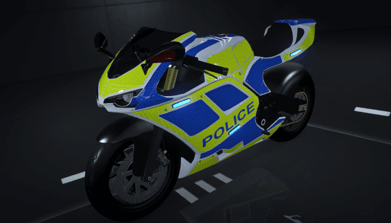 Bati Police Motorcycle Marked / Unmarked - Multi Use