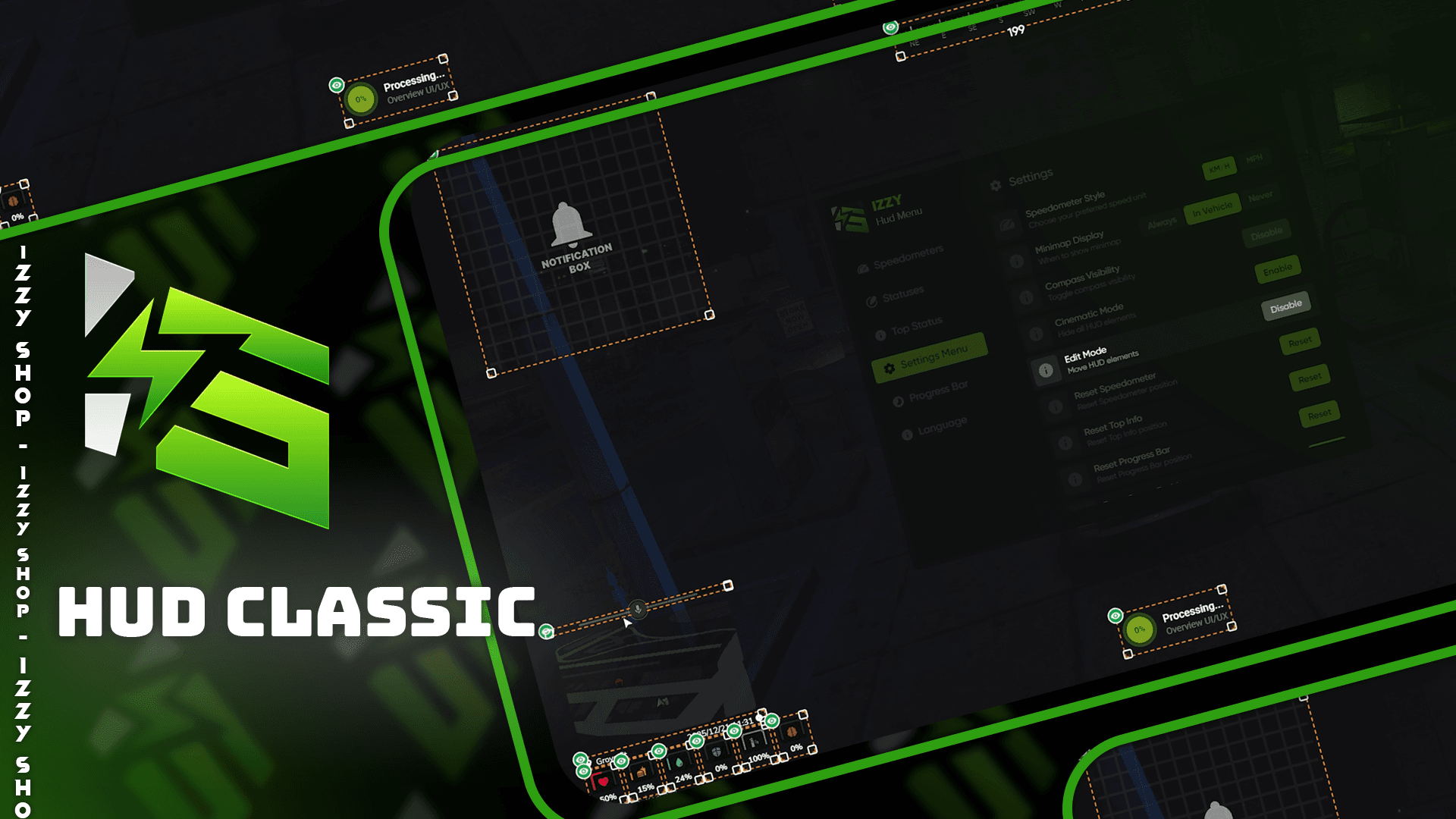 Classic Hud ESCROW QBCORE QBOX