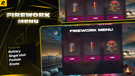 FIREWORK MENU