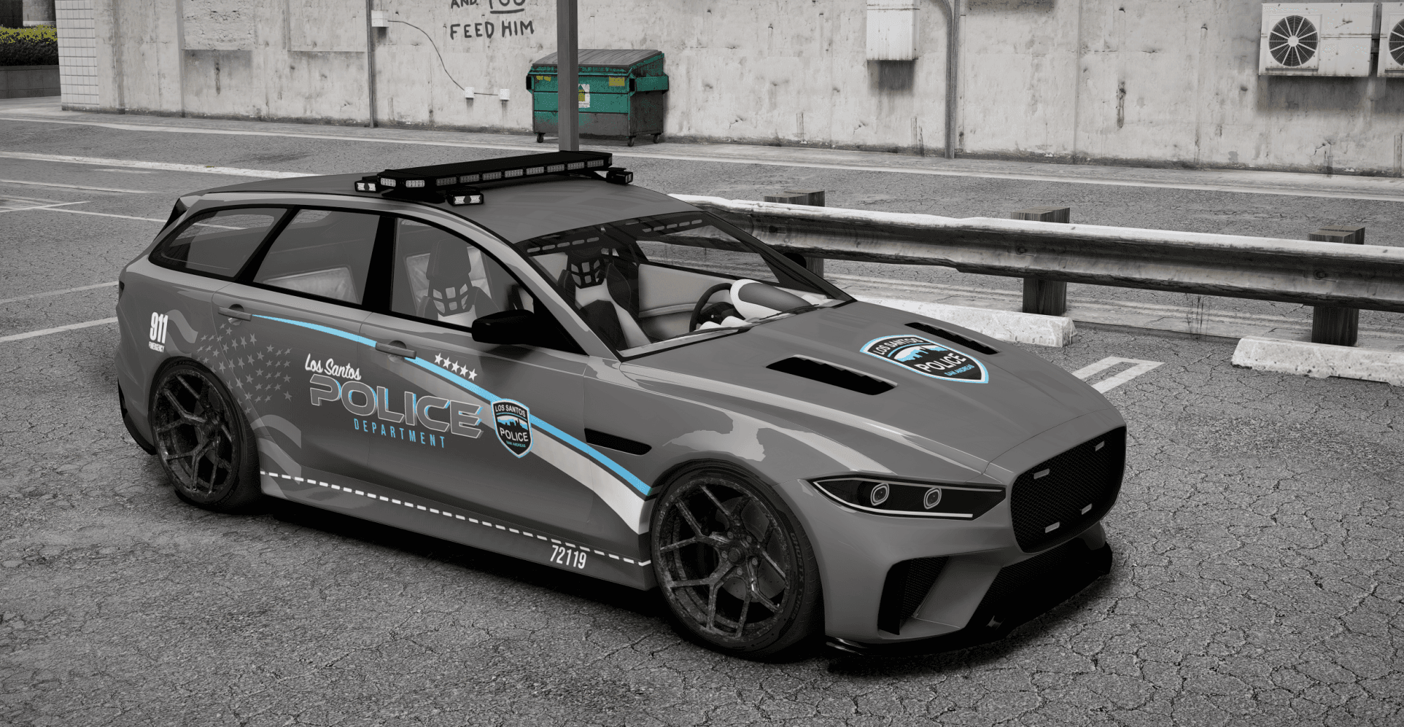 Ocelot FX G90 - US Police  - Marked / Unmarked - 4 Department Liveries - NON ELS