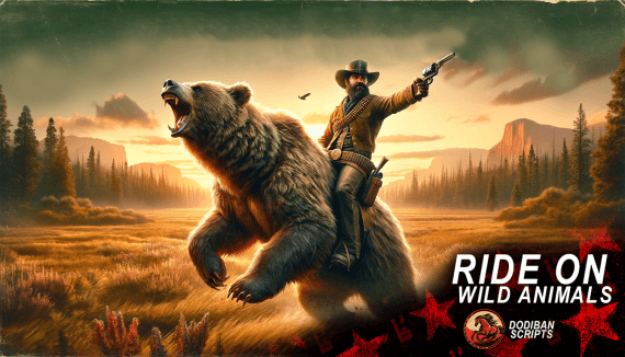 Ride On Wild Animals - RedM Script - VORPcore & RSG - OPENSOURCE