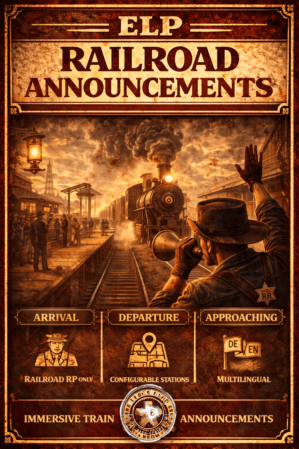ELP Railroad Announcement