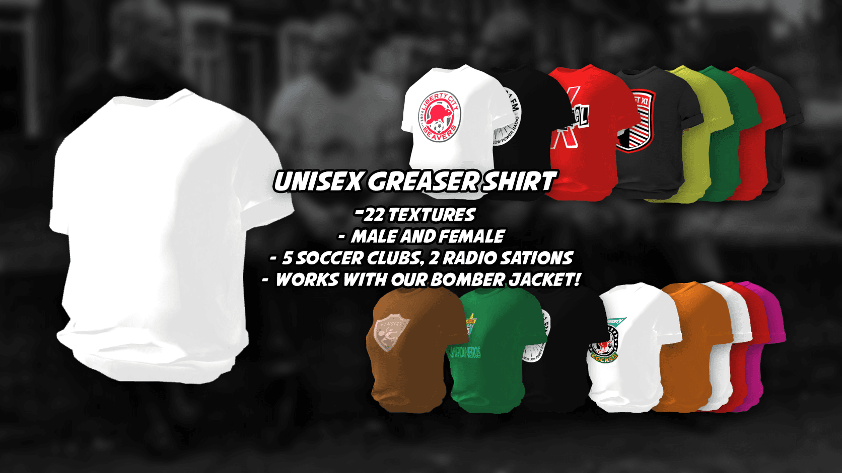 Unisex Greaser Shirts