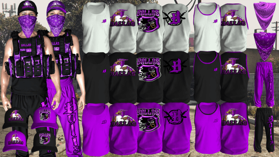 Ballas Street Wear Vest Bundle