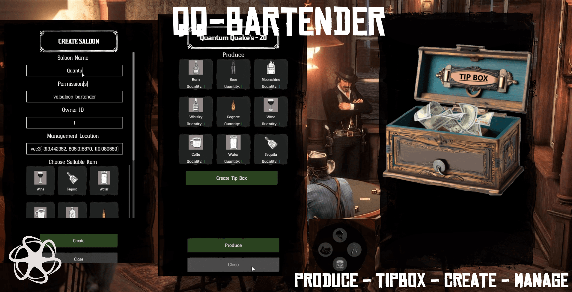 QQ-BARTENDER [VORP]